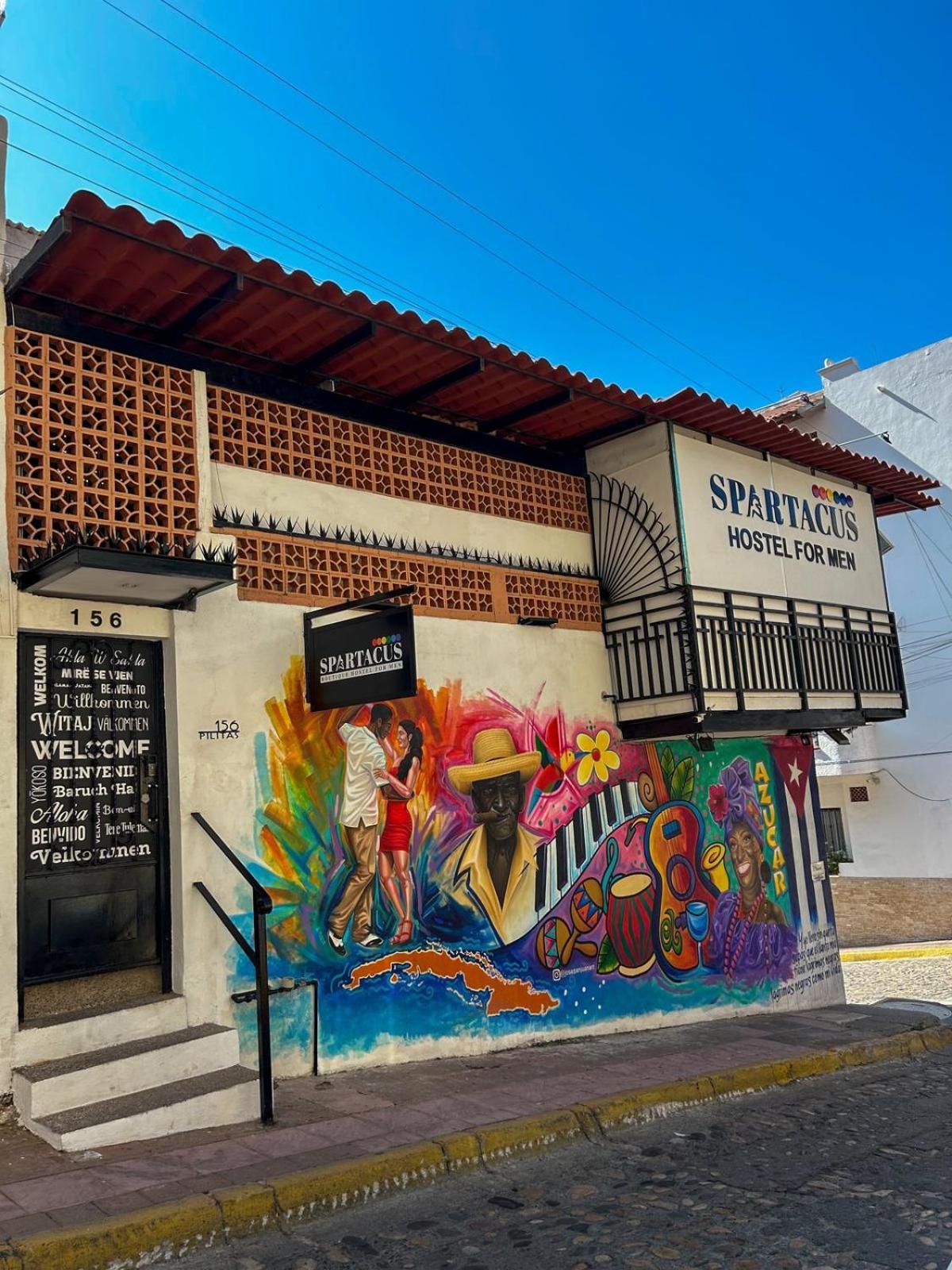 Spartacus Hostel Boutique For Men Puerto Vallarta Exterior foto